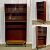 1970s teak bookcase shelf