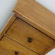 Antique dutch ochre drawer cabinet, early 20th century