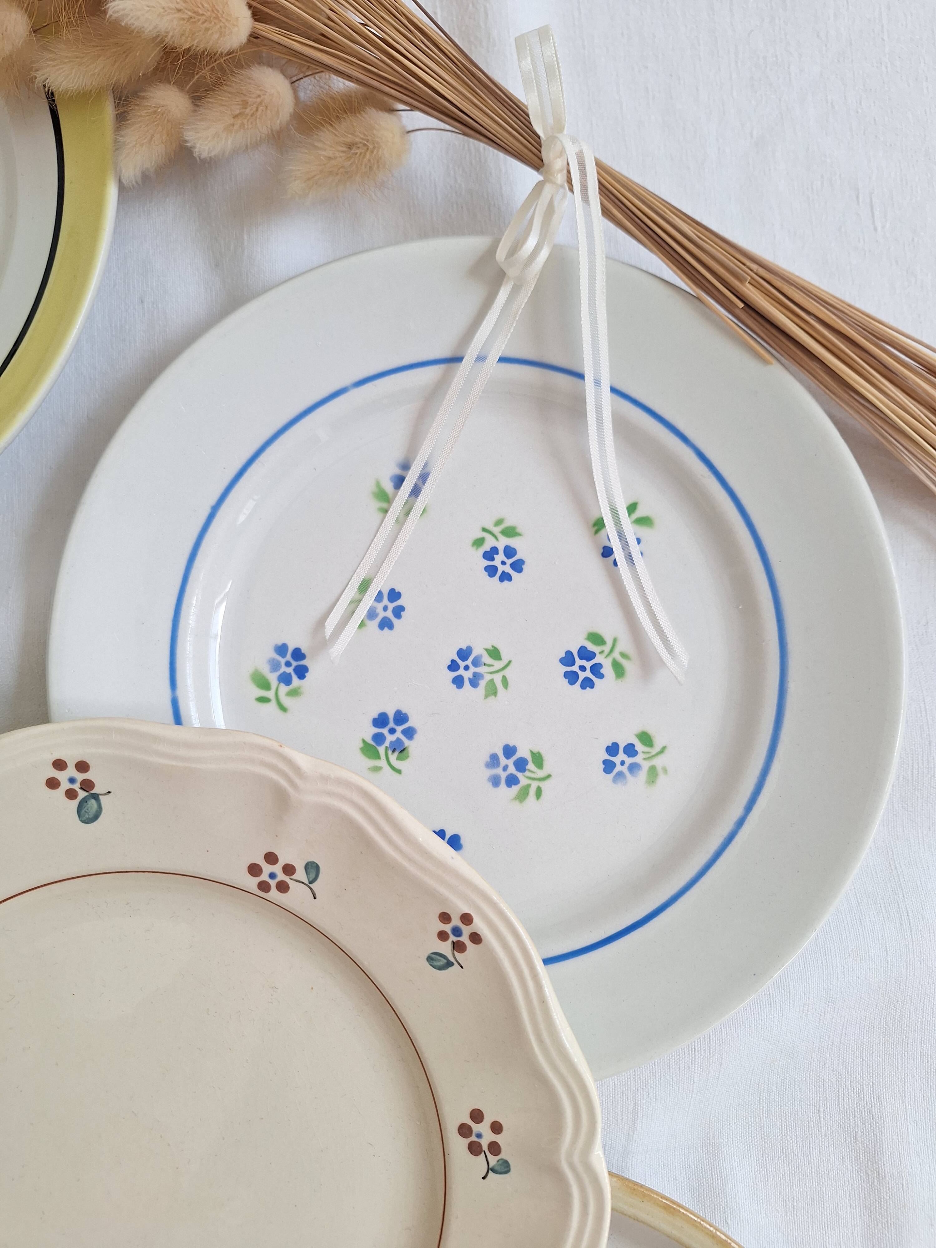 Flat plates Henriot, Céranord, Sarreguemines Digoin