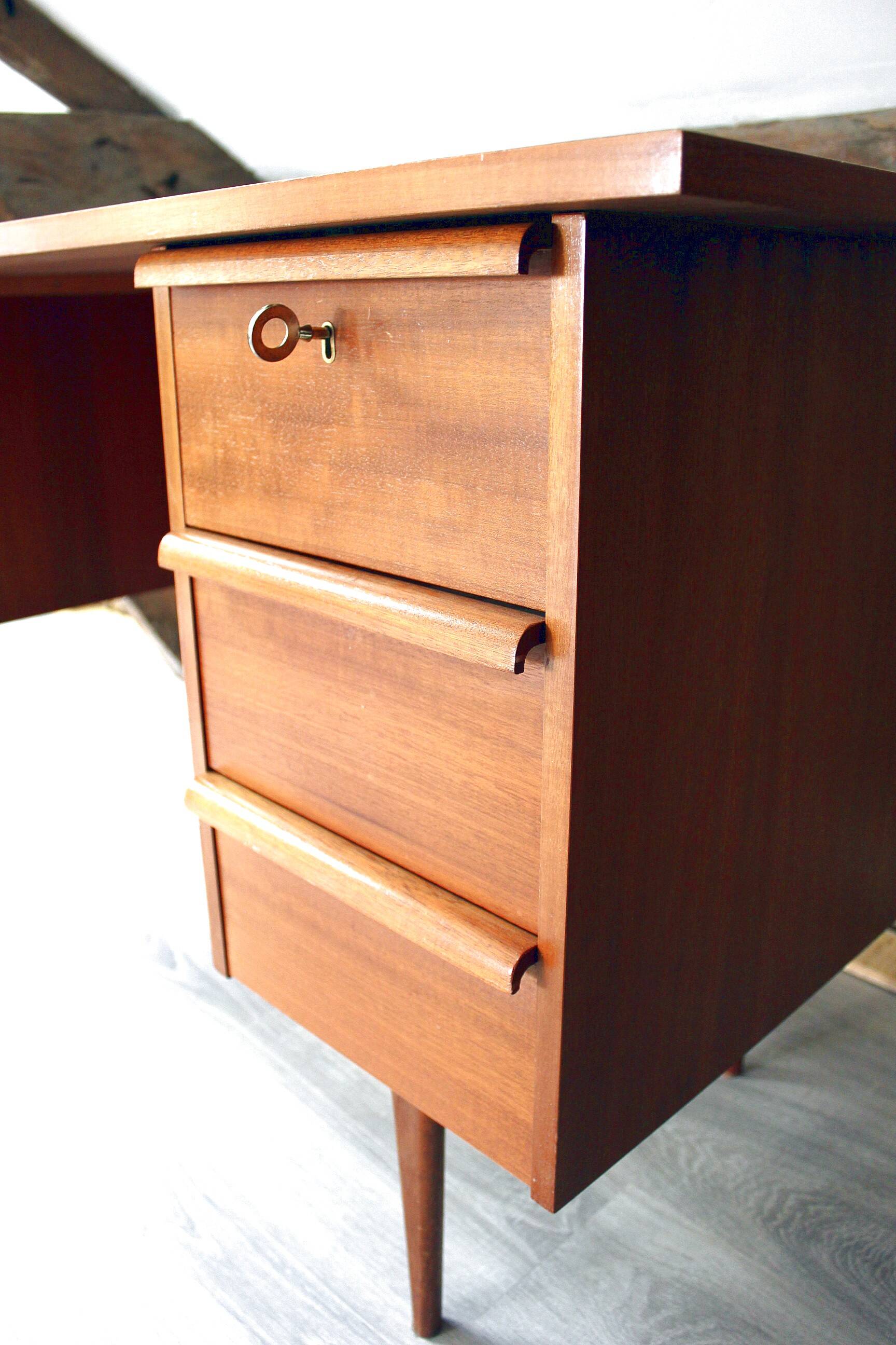 Vintage Scandinavian desk from the 1960s.
