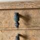 Mini mosaic stone commode