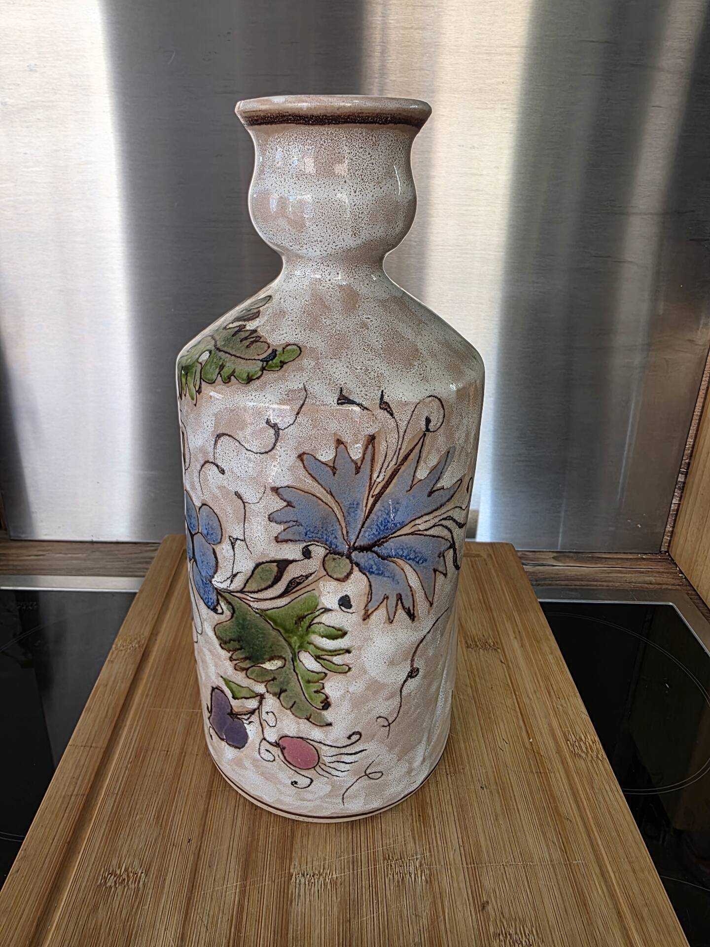 Vintage bottle vase Gunter Erhart SKK Merano / Italian ceramics