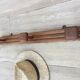 VINTAGE Geometric Solid Oak COAT RACK