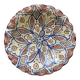 Plat en céramique artisanale, Maroc