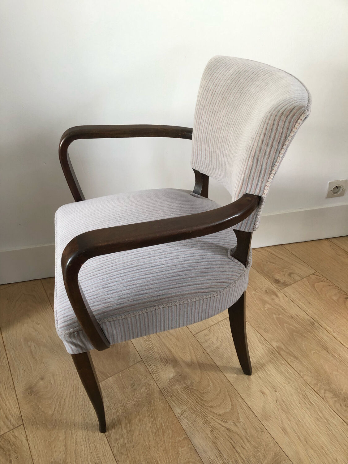 Vintage bridge armchair