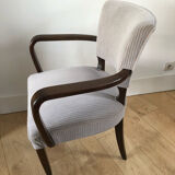 Vintage bridge armchair
