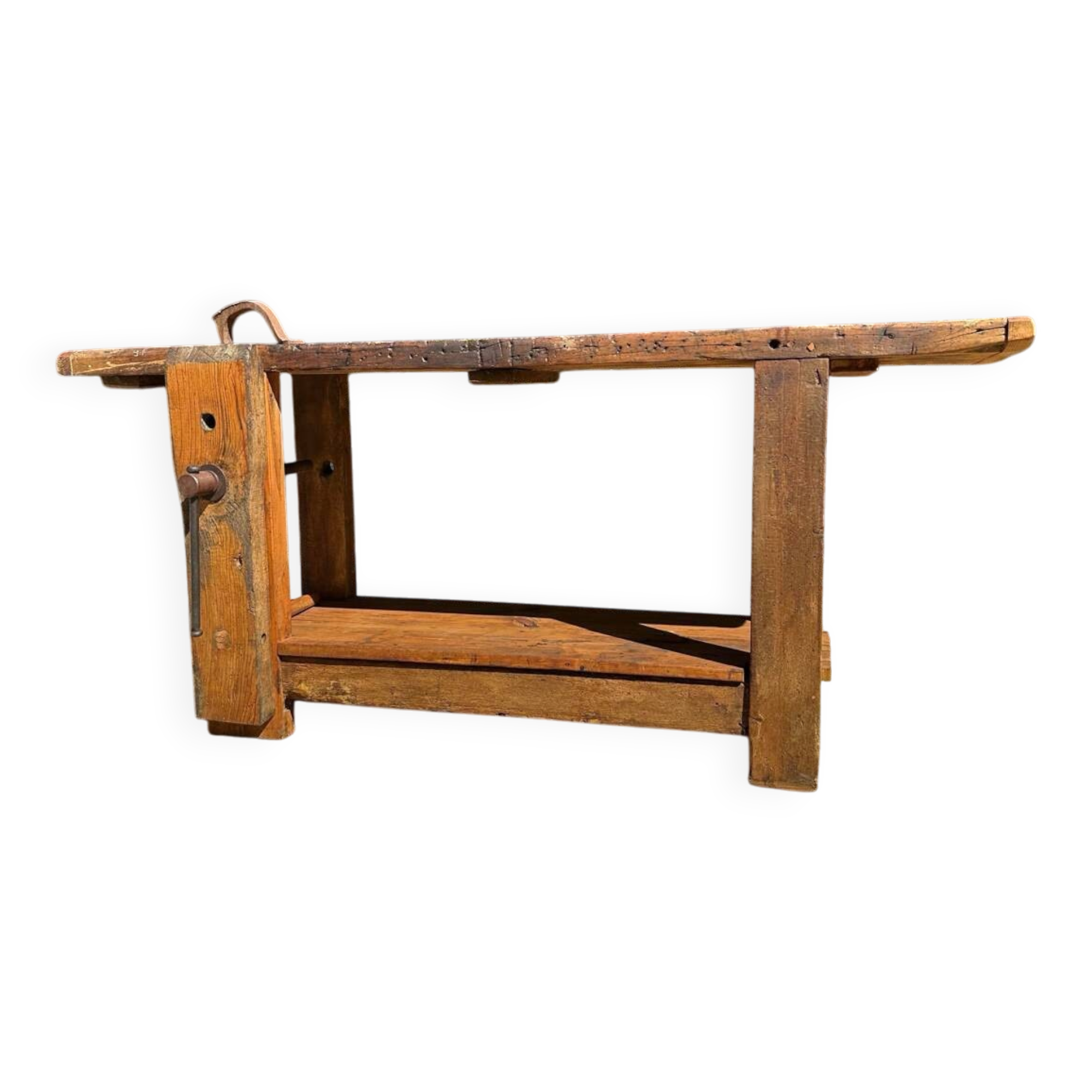 Old wooden desk
