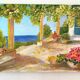 Tableau huile sur toile paysage