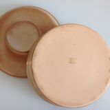 Beige stoneware vegetable dish by Grès de France 1970