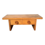 Meuble d’appoint bas style Perriand
