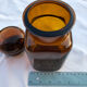Vintage glass jar / spice jar