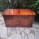 Commode Roche bobois en bois massif patine