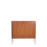Mid-century teak highboard S21 by Dieter Waeckerlin for Behr