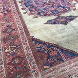 Tapis ancien persan mahal ziegler 147x237 cm