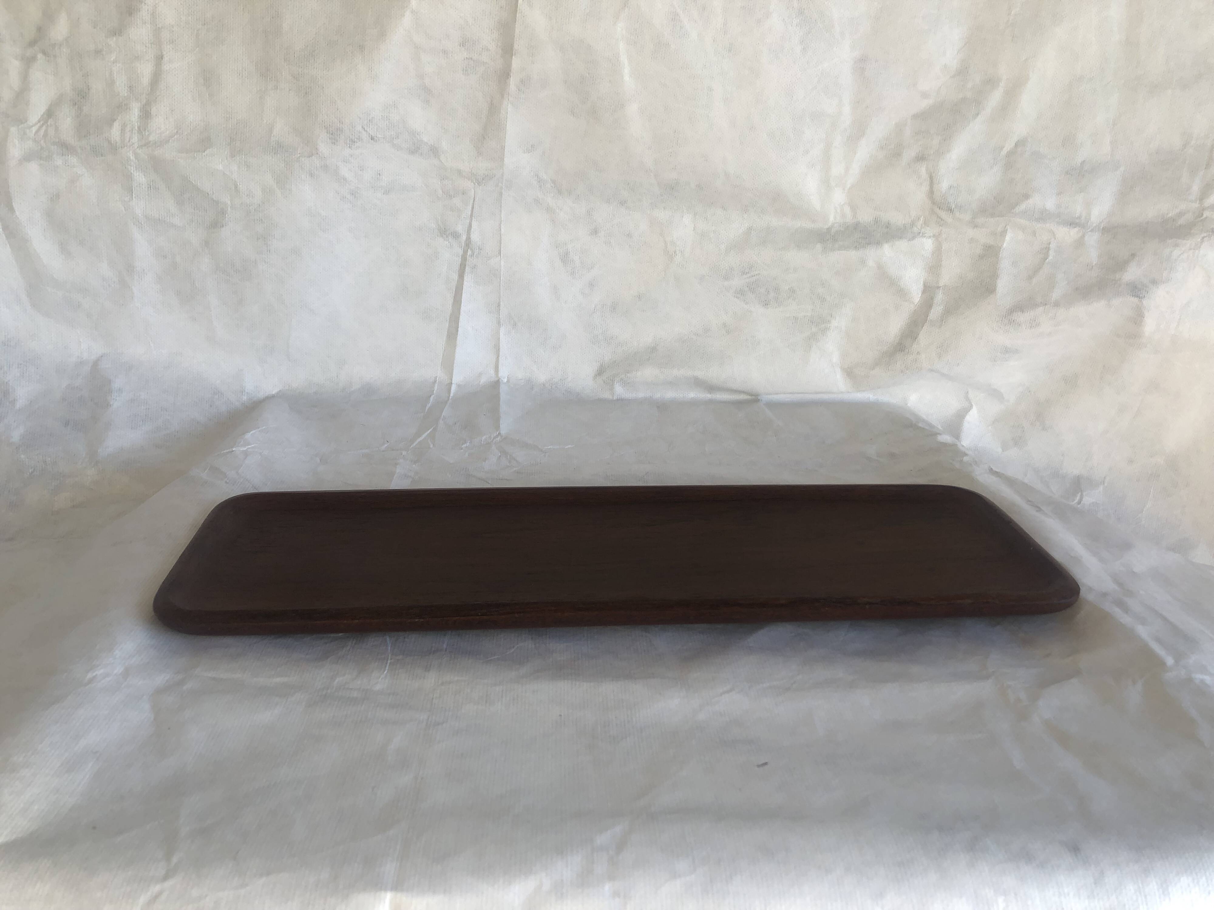 Vintage teak tray, Scandinavian design