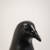 François Pompon, pigeon, bronze sculpture. Edition of 2006.