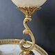 Ostrich Egg, Brass Base (20th Century) H: 29 cm