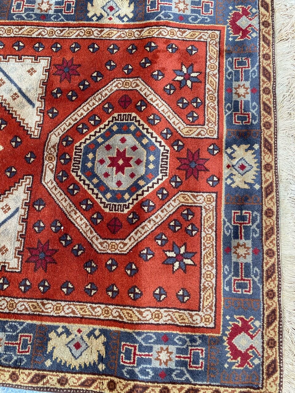 Turkish vintage carpet 100x160 cm