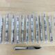 Christofle, 12 Vendôme model dessert knives, silver-plated metal