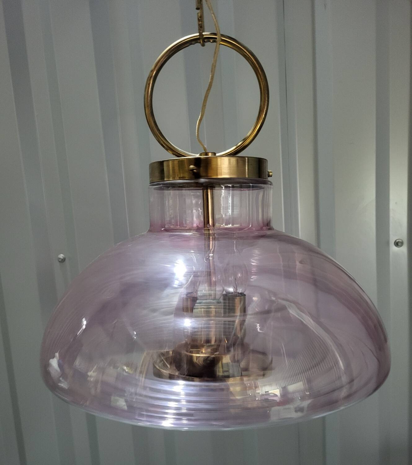 Vintage Carlo Nason Style Ceiling Lamp Pendant Light Chandelier Italy