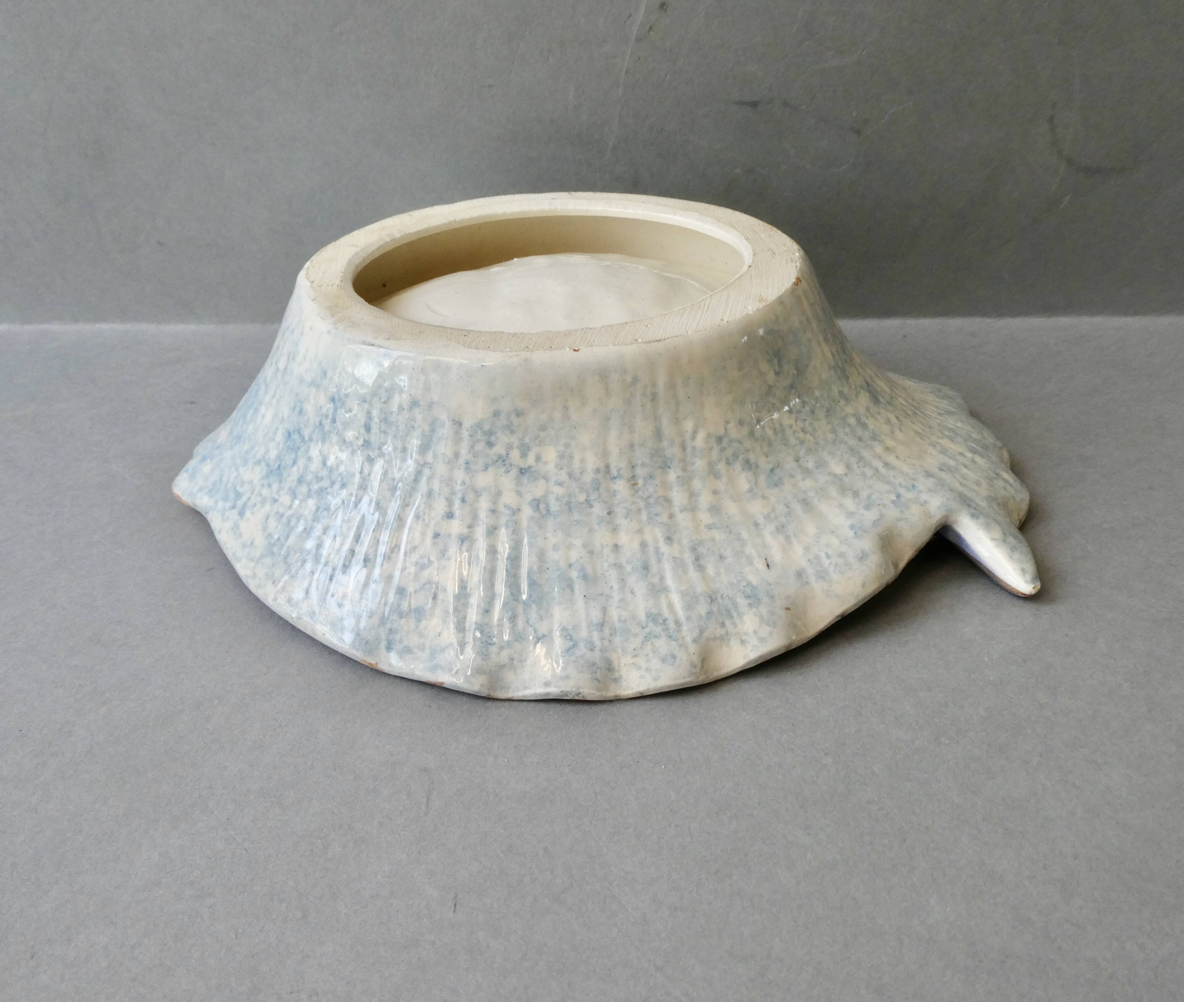 Fish-shaped ceramic bowl from the 70s