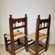 Paire de chaises rustiques XIXe