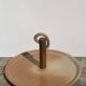 Stoneware and wood cheese board