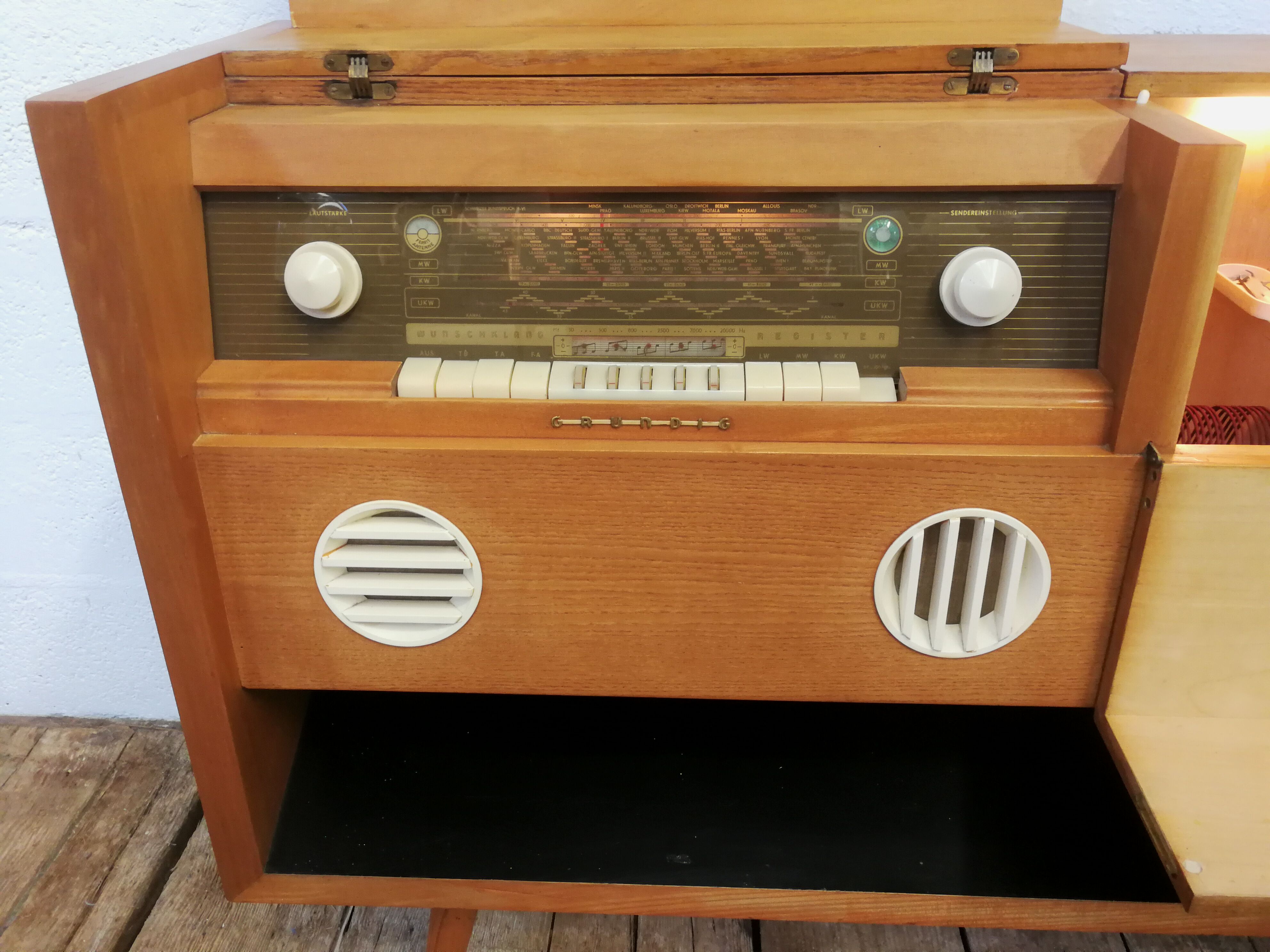Sideboard grundig hi-fi 1960
