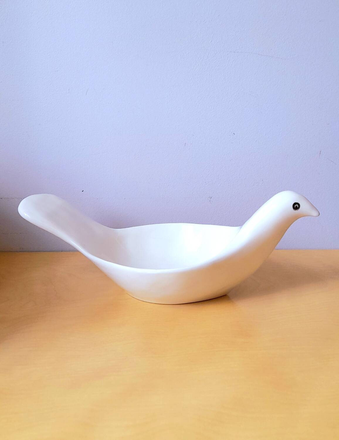 Bird fruit bowl, Gien 1960