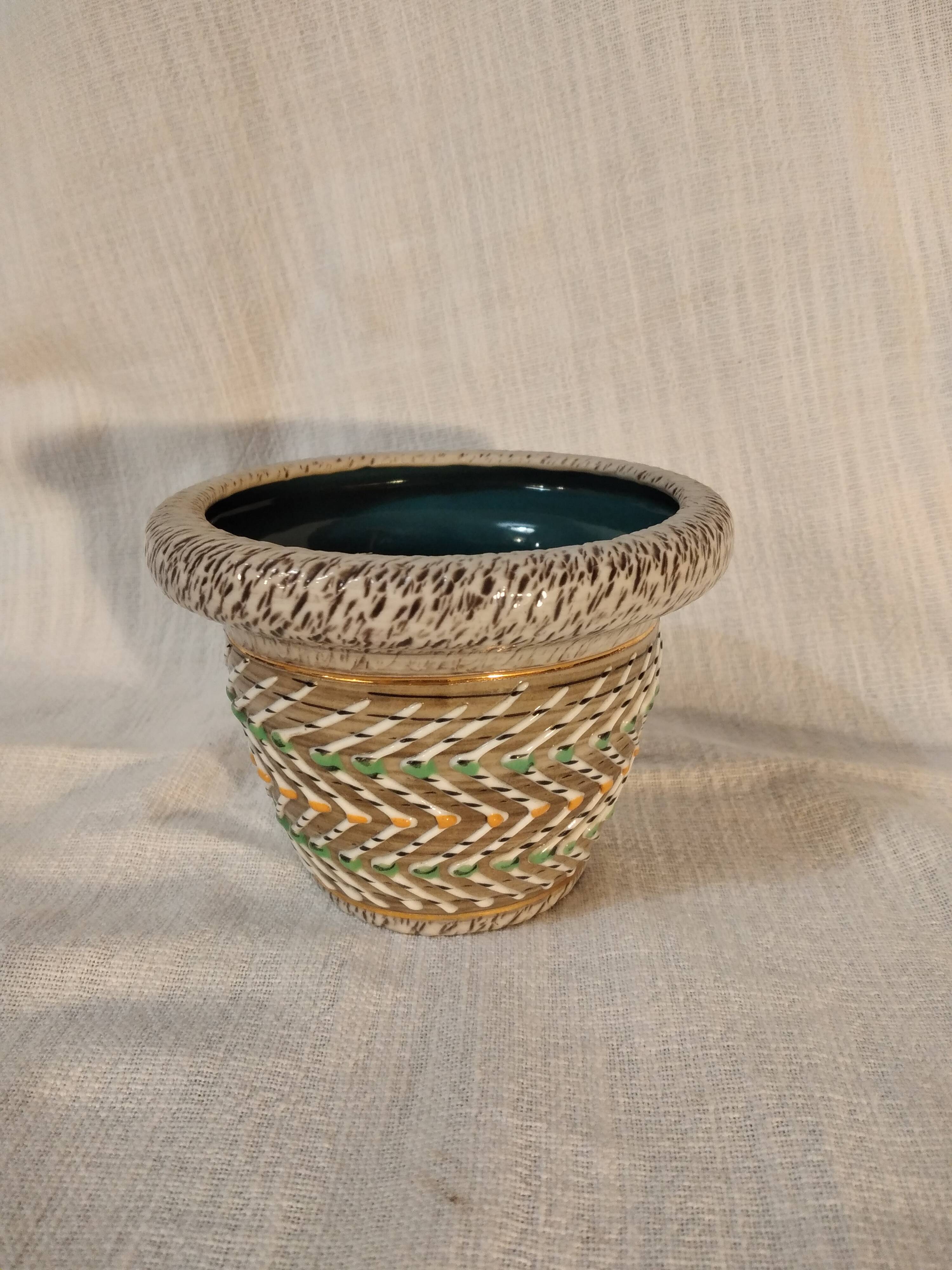 Lucien Brisdoux vase or pocket emptier