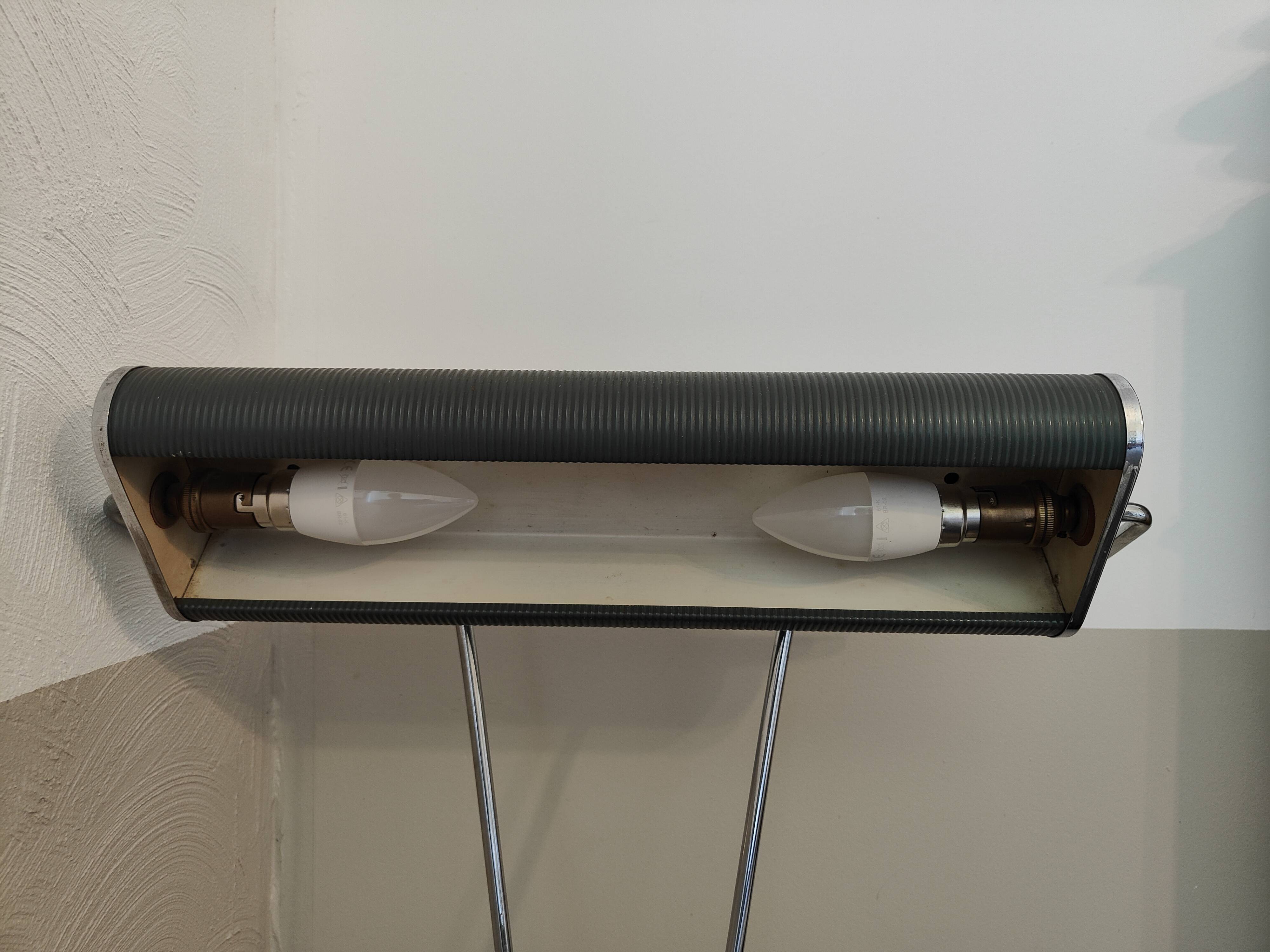 Jumo lamp Grey-green color N71, edition circa 1950