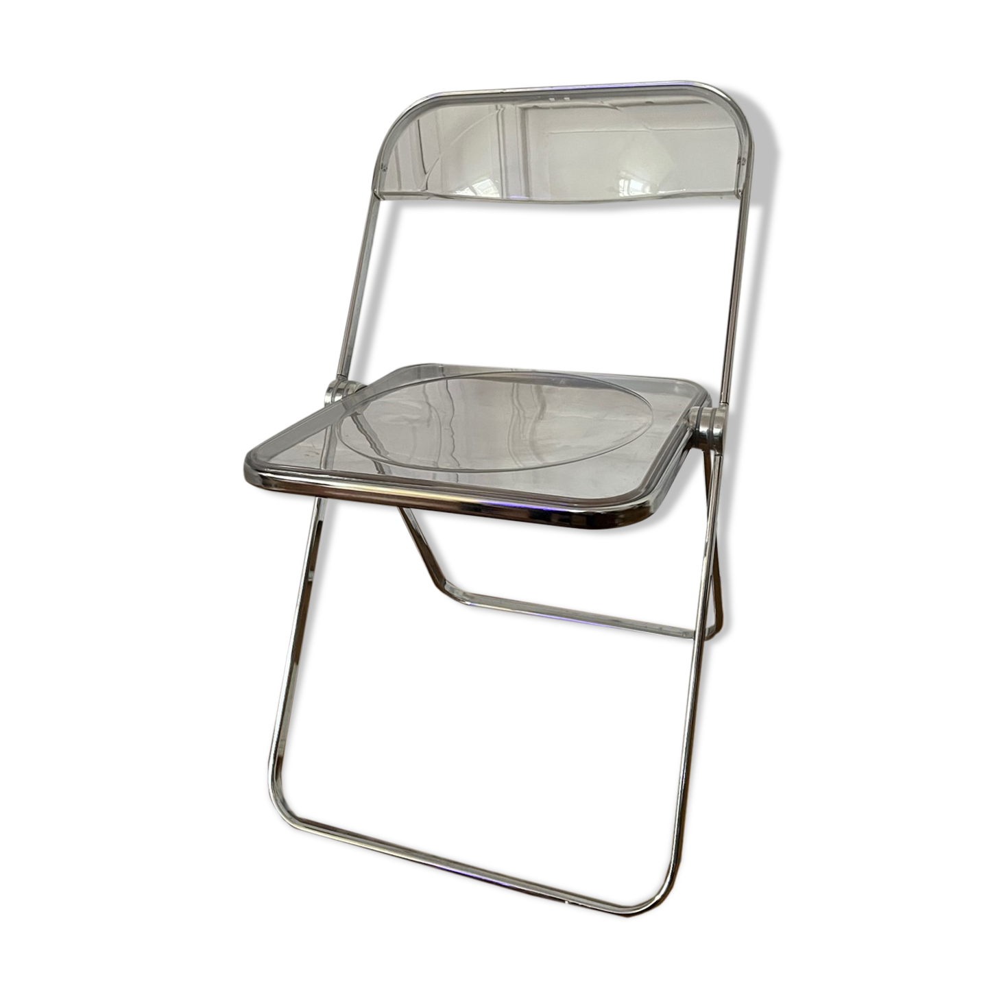 Plia chair by Giancarlo Piretti for Castelli