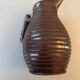 Large antique ceramic stoneware jug, glazed, 1950.