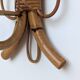 Paire appliques rotin Louis Sognot