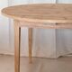 Table ronde pied fuseaux