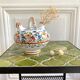Gargoulette jug ceramic flower spade