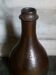 Bouteille grès noir Jean Dubost, années 70