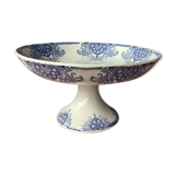 Compotier terre de fer piedouche 19th