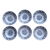 6 assiettes type Régentes