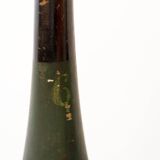 Paire de grandes quilles d'exercice en bois sur socle début du 20ème siècle