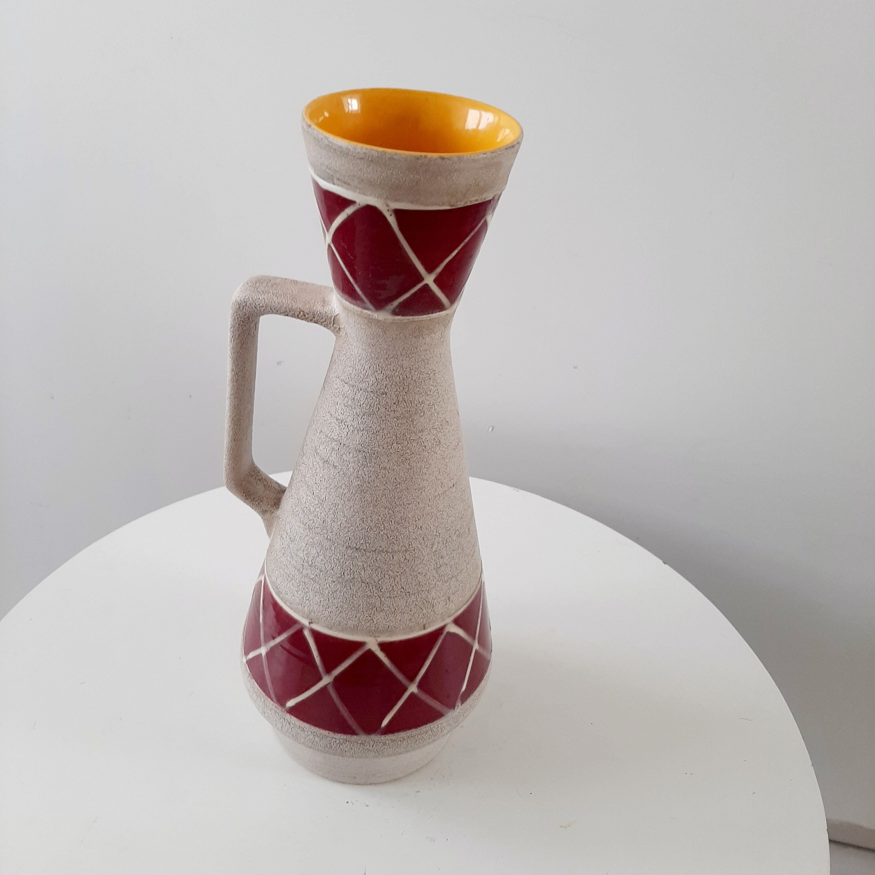 Vintage West Germany vase with handle