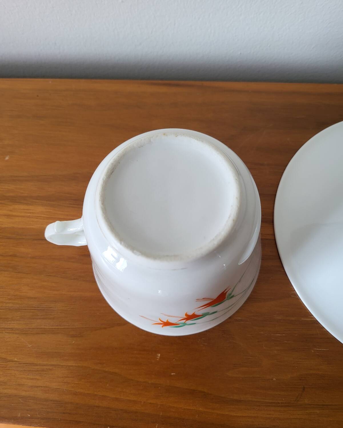 Breakfast Chocolate Cup in Parisian Porcelain