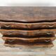 Chippendale chest of drawers in walnut burl, 1940s
