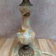 Vintage lamp base in onyx and brass