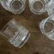 Set of 6 Luminarc Quadrille whisky glasses - Brand new condition