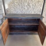 Antique solid wood sideboard – original patina – 19th century