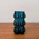 Bubble glass vase from the mid-century Scandinavian space age by Wilhelm Braun-Feldweg for Hirschberg, 1960s.