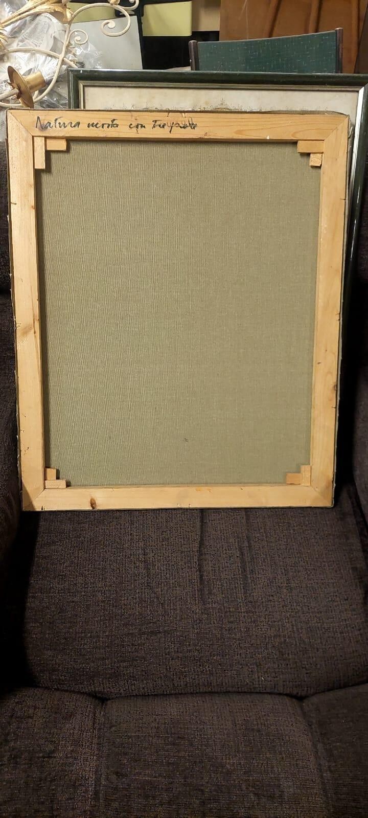 Oil painting still life Franco Prayer (1924) 60x50 cm