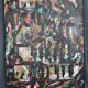 "Sans titre" acrylique sur toile signée Bernard Laymet (20ème siècle)