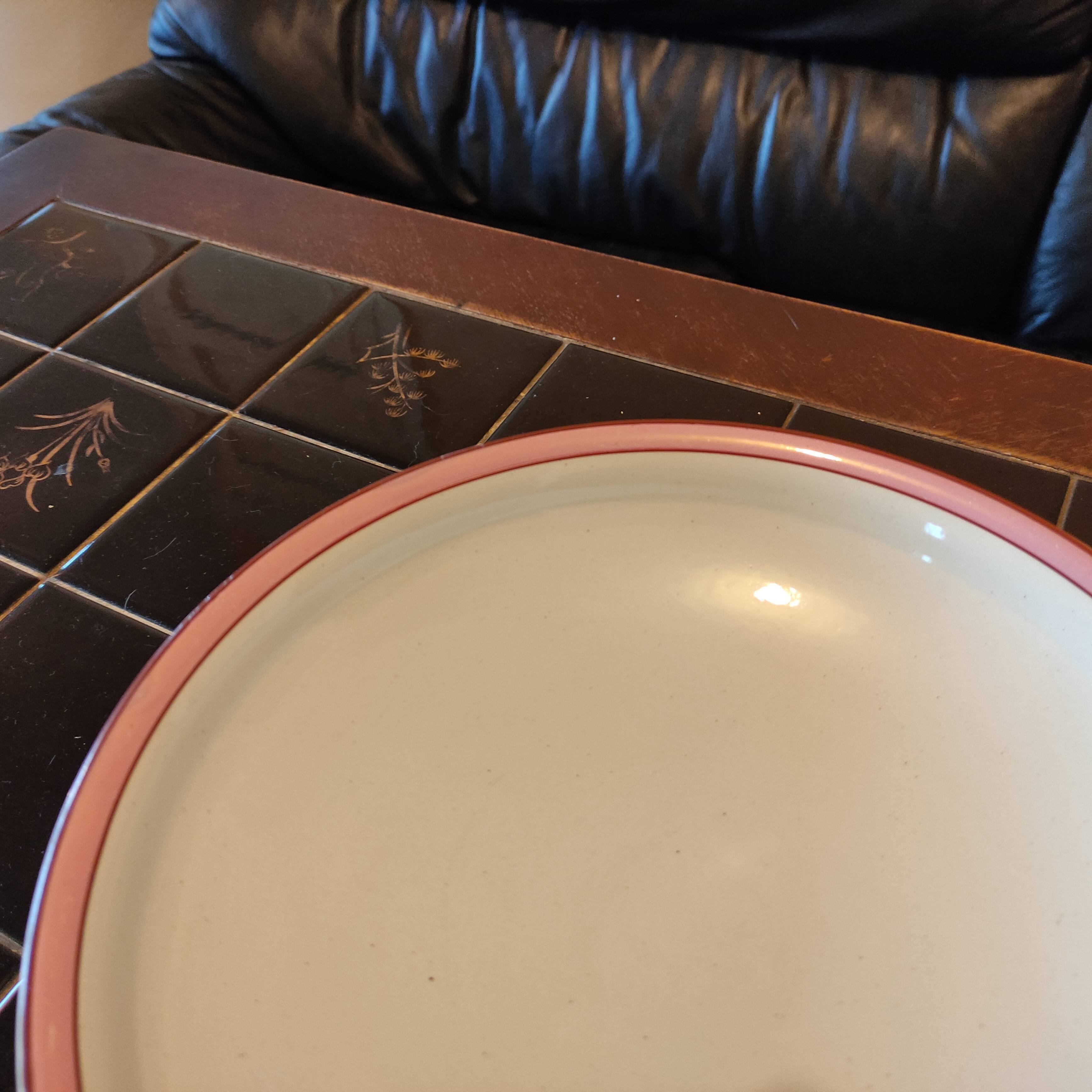 5 Serving dishes KG Lunéville pink